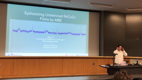 Thumbnail for 2022 REU Presentation: Qing Xu