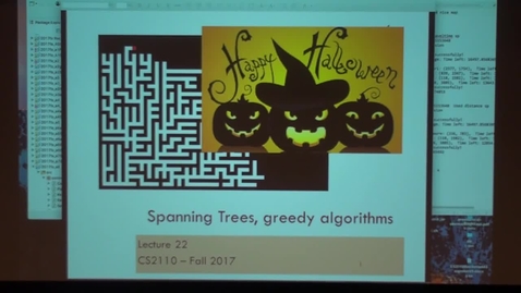 Thumbnail for CS2110-FA17-20 Session 20