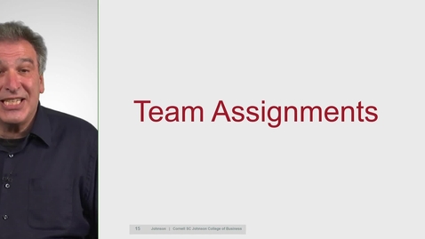 Thumbnail for 05 Team Assignments