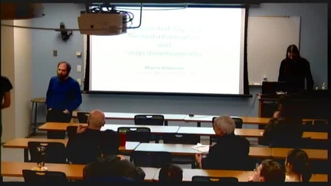 Thumbnail for ORIE Colloquium, 2013-02-26 - Marco Molinaro: Incomplete Information and Large Dimensionality in Decision Making