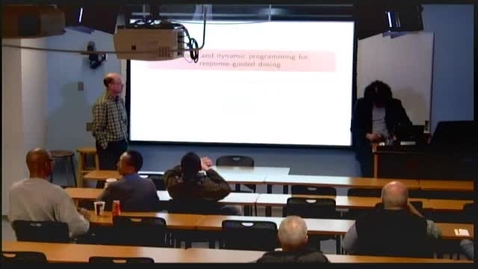 Thumbnail for ORIE Colloquium, 2015-04-21 - Archis Ghate: Convex and Dynamic Programming for Response-guided Dosing