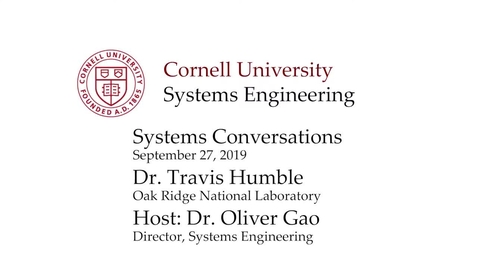 Thumbnail for Systems Conversation on 9/27/2019: Dr. Travis Humble