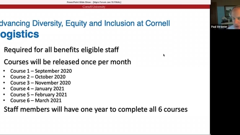 Thumbnail for Managers Forum 1/15 - Update on Functional Reviews