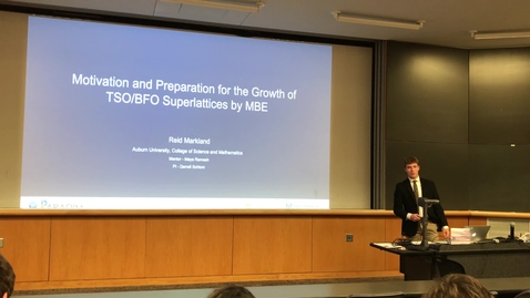 Thumbnail for 2022 REU Presentation: Reid Markland
