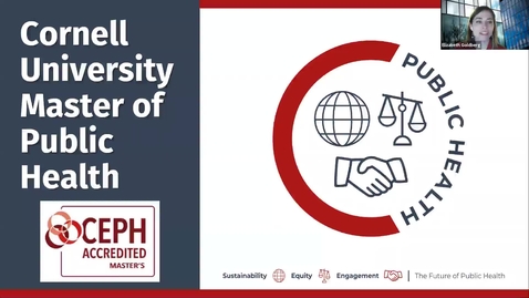 Thumbnail for Cornell MPH Virtual Fair April 13, 2020