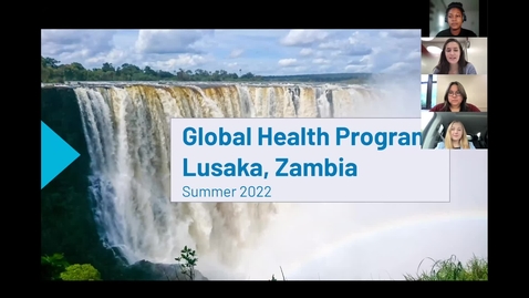 Thumbnail for entry 2022 Zambia Global Health Program Information Video