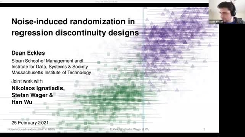 Thumbnail for entry CAM Colloquium - Dean Eckles (2/26/21)