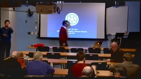 Thumbnail for Ezra's Round Table/Systems Seminar on 11/21/2014 - Yaneer Bar-Yam: Complex Systems Science and Global Crises: From The Global Food Crisis to the Ebola Epidemic