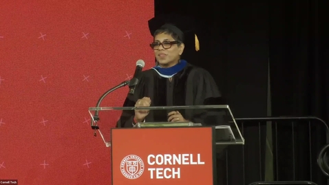 Thumbnail for Cornell Tech MBA Program Recognition Ceremony 2024