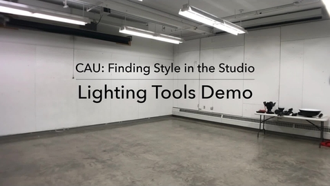 Thumbnail for Lighting Tools Demo