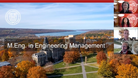 Thumbnail for Engineering Management Information Session- August 2024