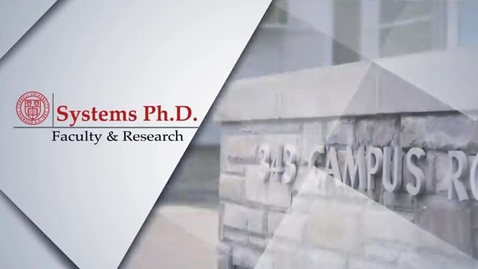 Thumbnail for Systems Ph.D. Faculty &amp; Research