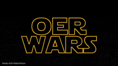 Thumbnail for oer wars presentation intro