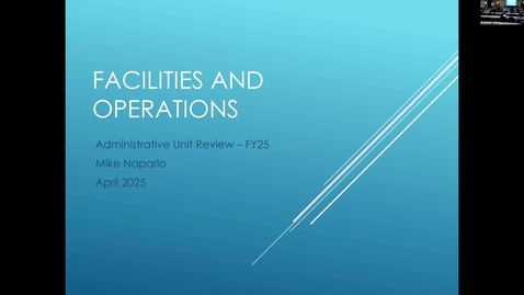 Thumbnail for 10 Facilities  Mike Naparlo Assessment 2025.mp4 