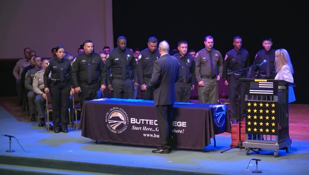 Butte College Law Enforcement Graduation Class 153 Spring 2024