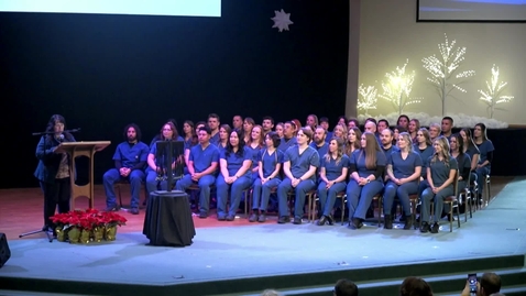Thumbnail for Butte College Accelerated Track RN Pinning Ceremony 2024  Class 01