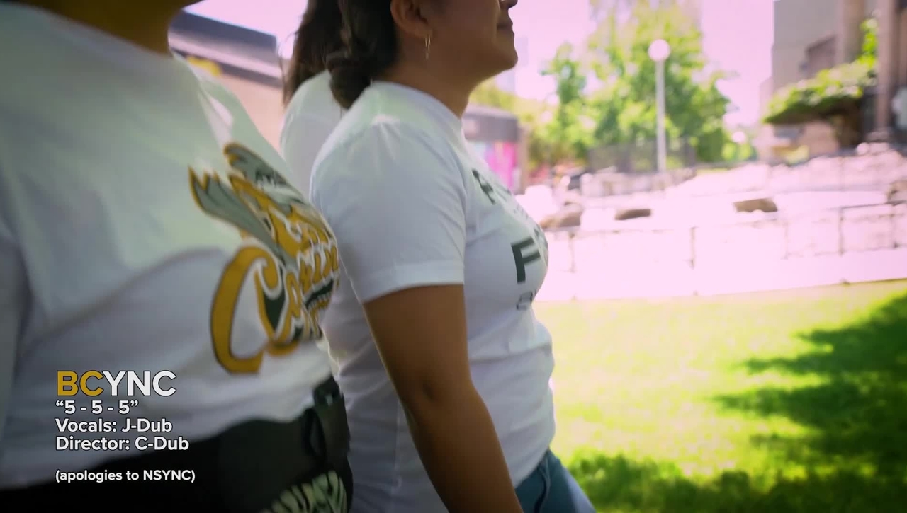 Caring Campus 5-5-5 Lip Dub with Lyrics
