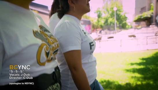 Caring Campus 5-5-5 Lip Dub with Lyrics