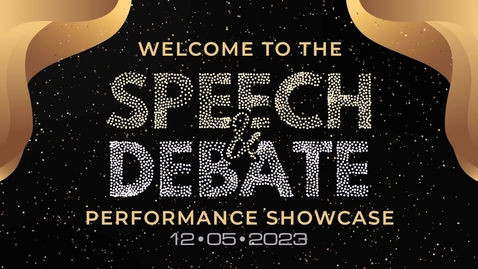 Thumbnail for 2023 Speech &amp; Debate Showcase