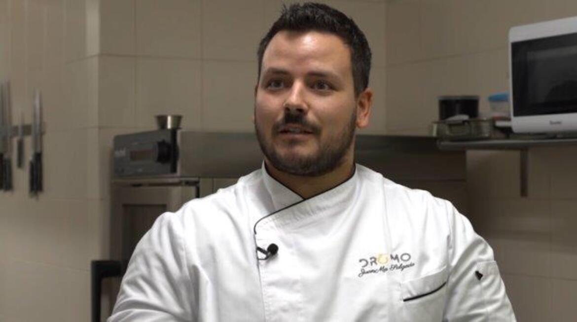 El chef pacense Juanma Salgado alcanza la gran final del Concurso Cocinero del Año