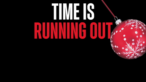Thumbnail for TIME IS RUNNING OUT!
