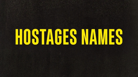 Thumbnail for Hostages Names