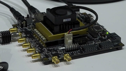 Thumbnail for entry System on a Module Transceiver with built in DPD Demo