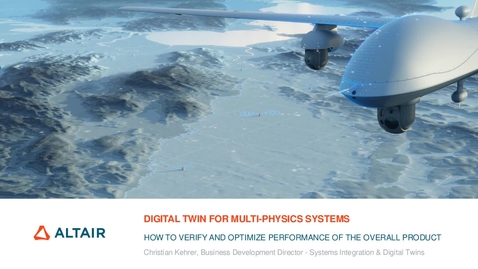 Thumbnail for Digital Twin for Multi-physics Systems