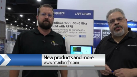 Thumbnail for IMS 2022 Demo: System on Module SDR with a Radio Carbon RFFE