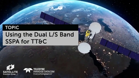 Thumbnail for Using the Dual L/S Band SSPA for TT&amp;C