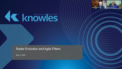 Thumbnail for Radar Evolution and Agile Filters