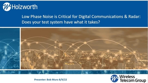 Thumbnail for Low Phase Noise is Critical for Communications and Radar. Do You Have What It Takes?
