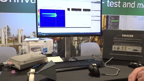Thumbnail for IMS 2022 Demo: 100 kHz to 43.5 GHz Signal Analyzer from Signal Hound