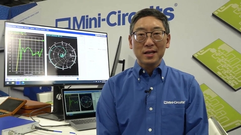 Thumbnail for IMS 2022 Demo: New Mini-Circuits eVNA with Software Analysis