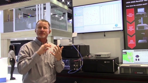 Thumbnail for entry GNSS Interference Testing by Keysight