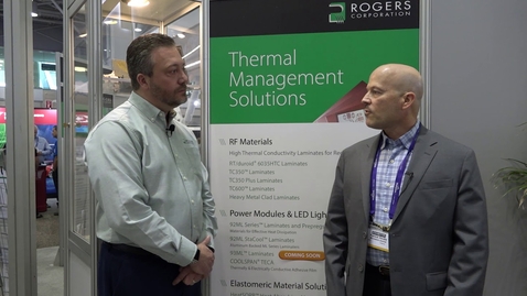 Thumbnail for entry Interview with Rogers About New High Thermal Conductivity PCBs