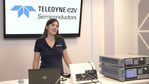 Thumbnail for entry State of the Art Microwave Capable ADC: a Demonstration of EV10AS940 FMC Board