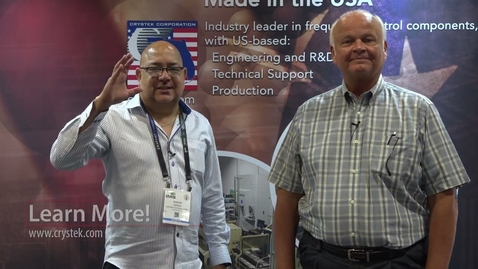 Thumbnail for Crystek Reviews New Products and Applications at IMS 2024