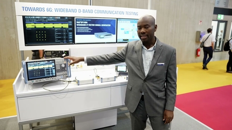 Thumbnail for 6G Wideband D-Band Demonstration