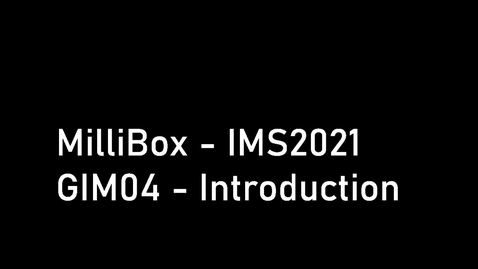 Thumbnail for entry GIM04 3-axis Antenna Positioner IMS2021 Unveiling