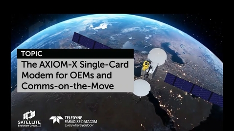Thumbnail for AXIOM-X Single-Card Modem for OEMs, COTM