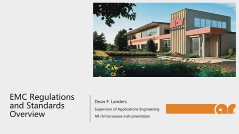 Thumbnail for EMC Regulations and Standards Overview