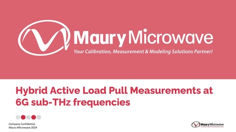 Thumbnail for High Power Active and Hybrid-Active Load Pull Measurements at 6G Sub-THz Frequencies