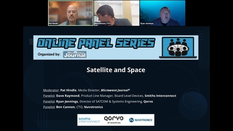 Thumbnail for Online Panel: Satellite and Space