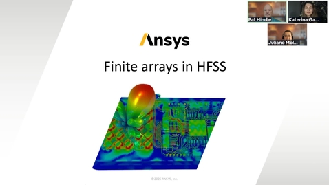 Thumbnail for  Designing with Juliano and Katerina eLearning Series: Antenna Array Design