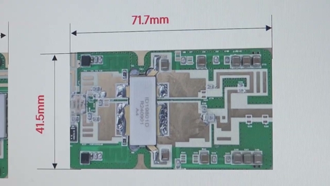 Thumbnail for RFHIC Demonstrates 40W and 80W GaN SiC Solutions Featuring MaxLinear’s DPD
