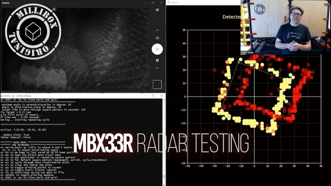 Thumbnail for entry mmWave Radar Performance Testing with MBX33R