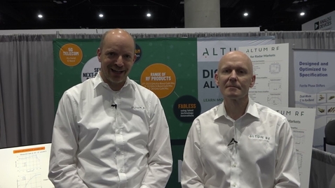 Thumbnail for Altum RF Introduction and Product Update