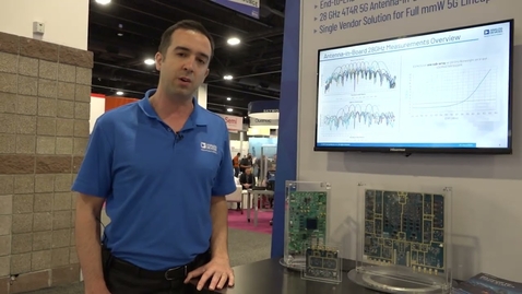 Thumbnail for entry IMS 2022 Demo: 7.2 split 5G O-RAN mmWave System from ADI