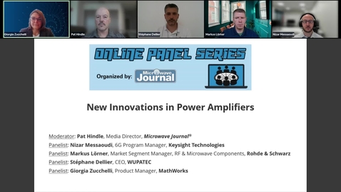 Thumbnail for Online Panel: New Innovations in Power Amplifiers